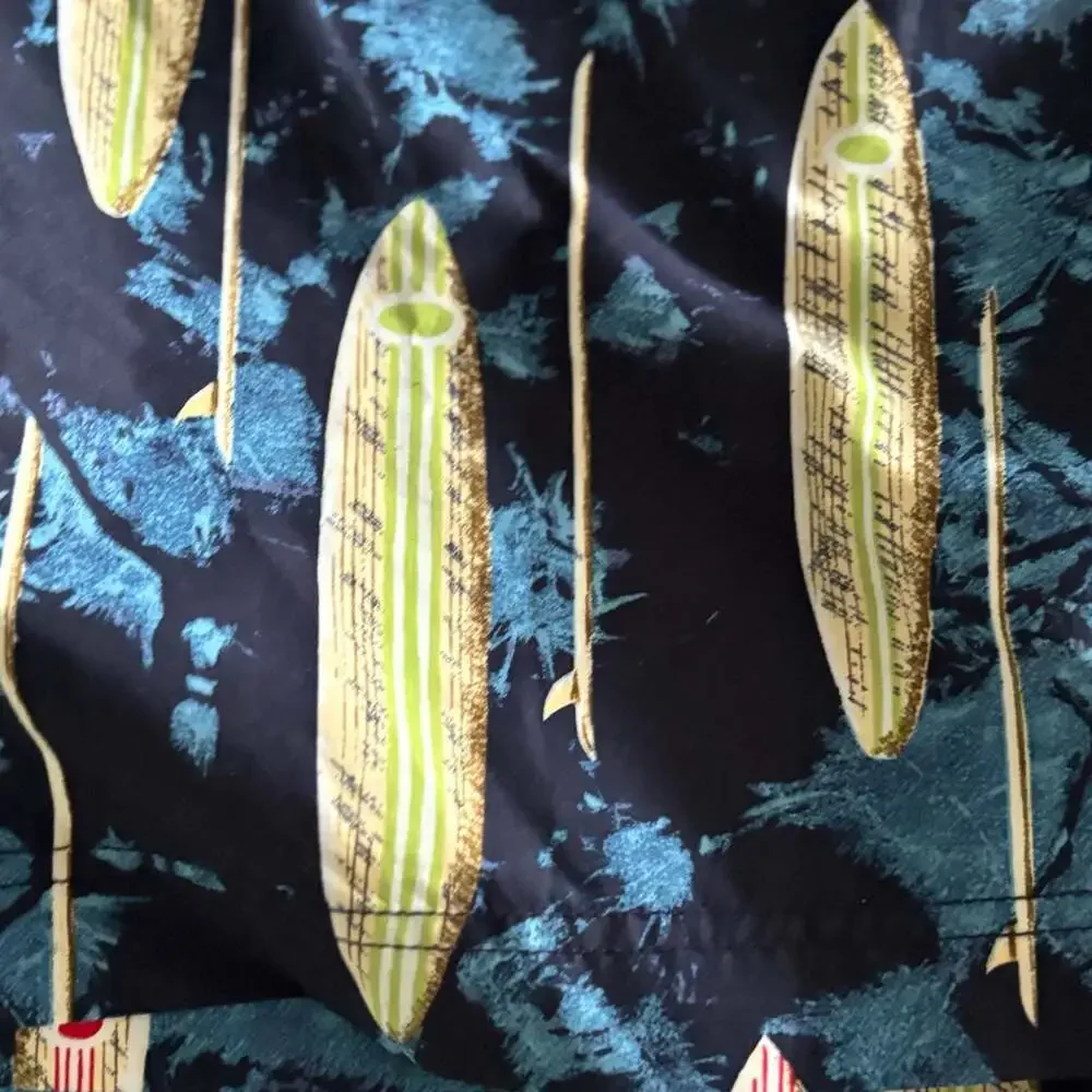 Nautica Surfboard Print Swim Trunks XXL